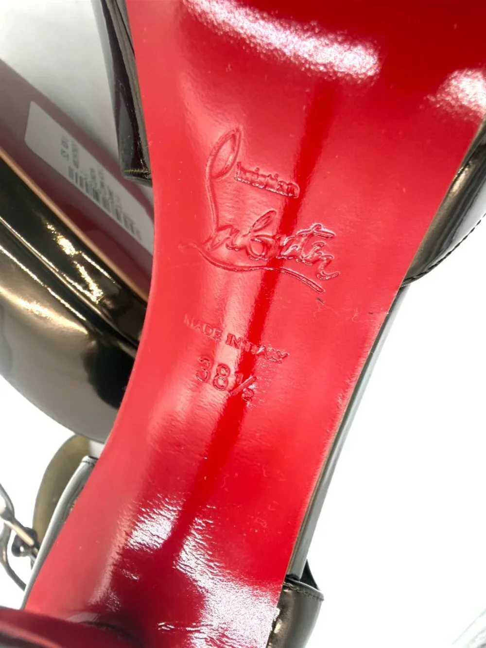 Christian Louboutin MISS ZIGOURATA ALTA.120 Cross Strap Pumps Heels Sandal